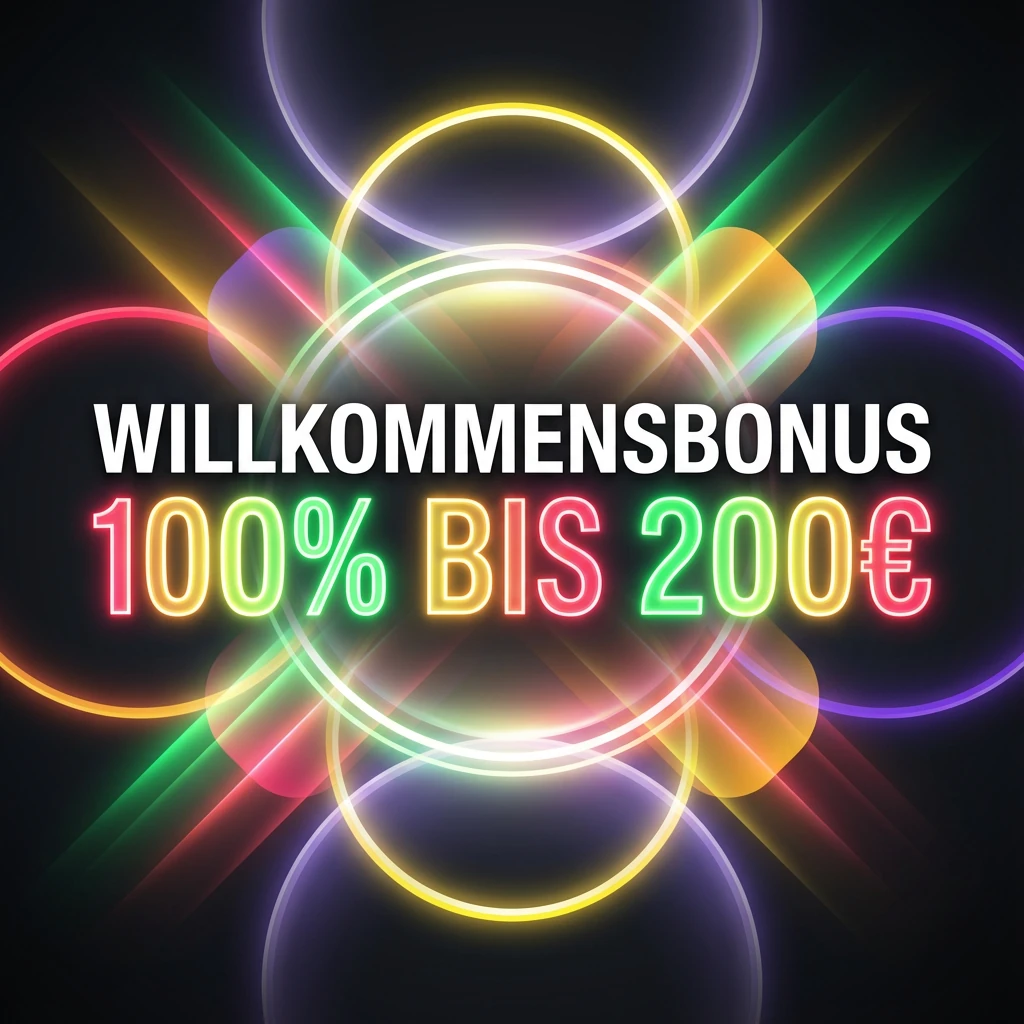 Willkommensbonus 100% bis 200€